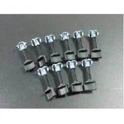 FP3024-D   Wring Nylon Bolt with Blind nut M4×30mm  10pcs*