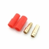  Gold Coated Banana Connector Set 3.5mm with housing ( Par: 1)