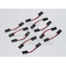3cm Male to Male Servo Lead 26AWG (10pcs/set) 3cm Male to Male Servo Lead 26AWG (10pcs/set)