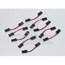 3cm Male to Male Servo Lead 26AWG (10pcs/set)