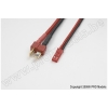 Conversion lead Deans Female > BEC Male,silicon wire 20AWG (1pc)