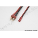 Conversion lead Deans Female > BEC Male,silicon wire 20AWG (1pc) Conversion lead Deans Female > BEC Male,silicon wire 20AWG (1pc)