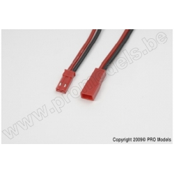 Extension lead BEC, silicon wire 20AWG (1pc)