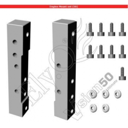 EQ0107-UP Engine Mount set (Compatible with Raptor 50)