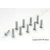 GF-0171-006  Countersunk screw, M3X20, Galvanized Steel (10pcs)