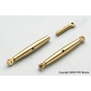 GF-2105-001  Precision tension couplers M2, Brass (2pcs)