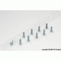 PAN HEAD SCREW M2,5X8, 10 PCS