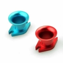 CNC Aluminum Alloy Air Horn Inlet (Azul ou Vermelho) CNC Aluminum Alloy Air Horn Inlet (Azul ou Vermelho)