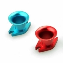 CNC Aluminum Alloy Air Horn Inlet (Azul ou Vermelho)