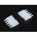 5.6mm x 21mm M3 Nylon Threaded Spacer (10pc) 5.6mm x 21mm M3 Nylon Threaded Spacer (10pc)