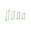 Plstic screws w. washer M6x60mm
