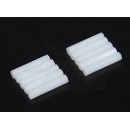 5.6mm x 30mm M3 Nylon Tapped Spacer (10pc) 5.6mm x 30mm M3 Nylon Tapped Spacer (10pc)