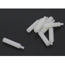 5.6mm x 31mm M3 Nylon Threaded Spacer (10pc) 5.6mm x 31mm M3 Nylon Threaded Spacer (10pc)