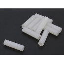 5.6mm x 22mm M3 Nylon Tapped Spacer (10pc)