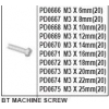 PARAFUSOS BT 3X6MM (20) EB-4