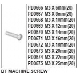 PARAFUSOS BT 3X6MM (20) EB-4