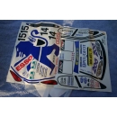 DECAL SHEET FOR PEUGEOT 206 1/8
