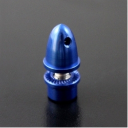 Aluminum Bullet Propeller Adaptor 3.0mm Blue Color