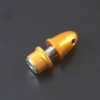 Aluminum Bullet Propeller Adaptor 4.0mm Yellow Color